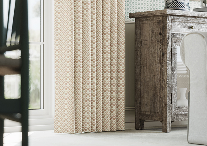 Trellis Prints, Scallop and Bud Manson - Made to Measure Curtains - Image 5
